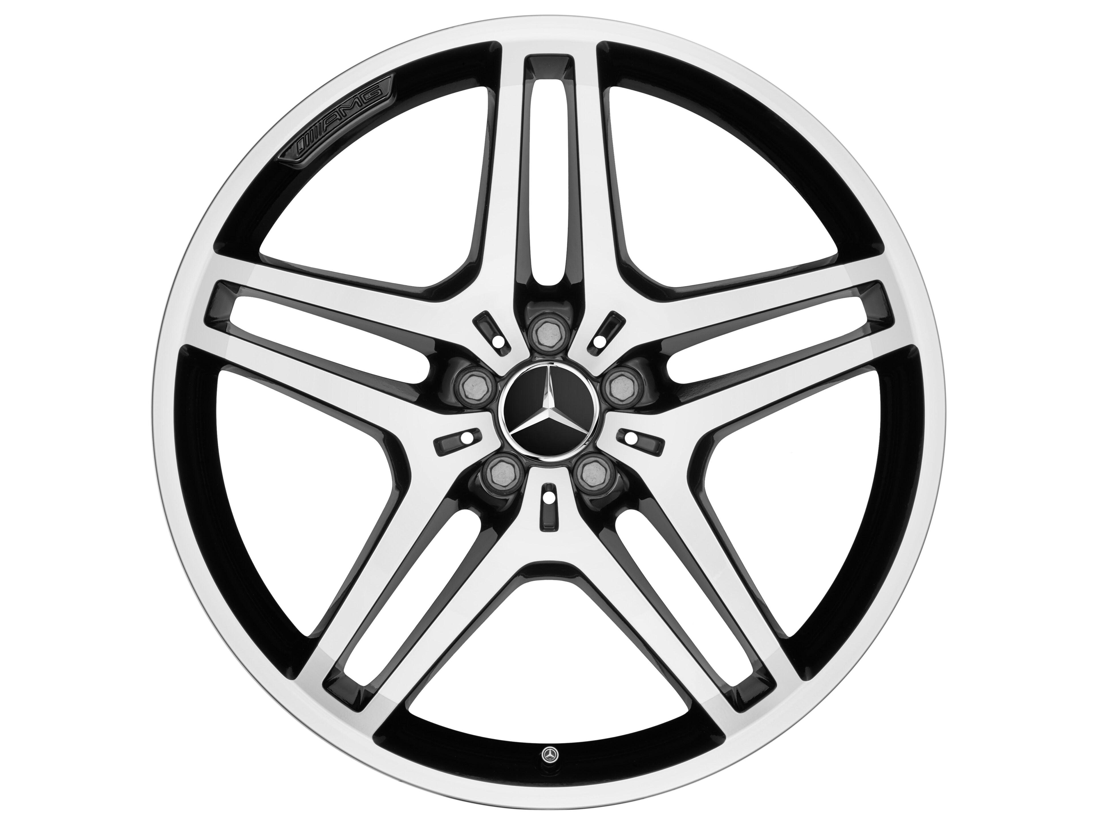 Mercedes-Benz - AMG 5-Doppelspeichen-Rad, 53,3 cm (21 Zoll) AMG 5-Doppelspeichen-Rad, 53,3 cm (21 Zoll)