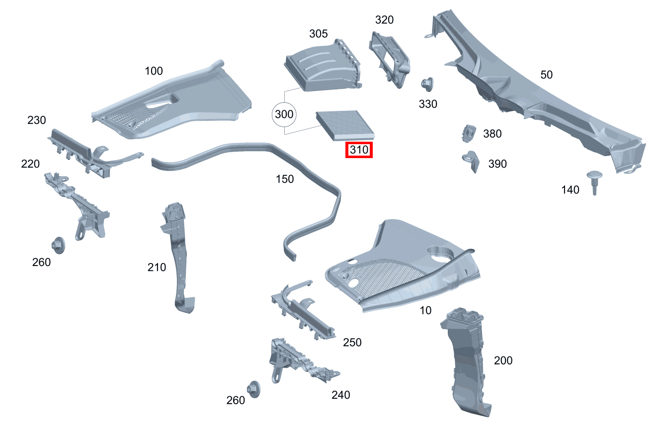 Staubfilter Mercedes-AMG E 63 S 4MATIC+ T-Modell 213 Staubfilter Mercedes-AMG E 63 S 4MATIC+ T-Modell 213