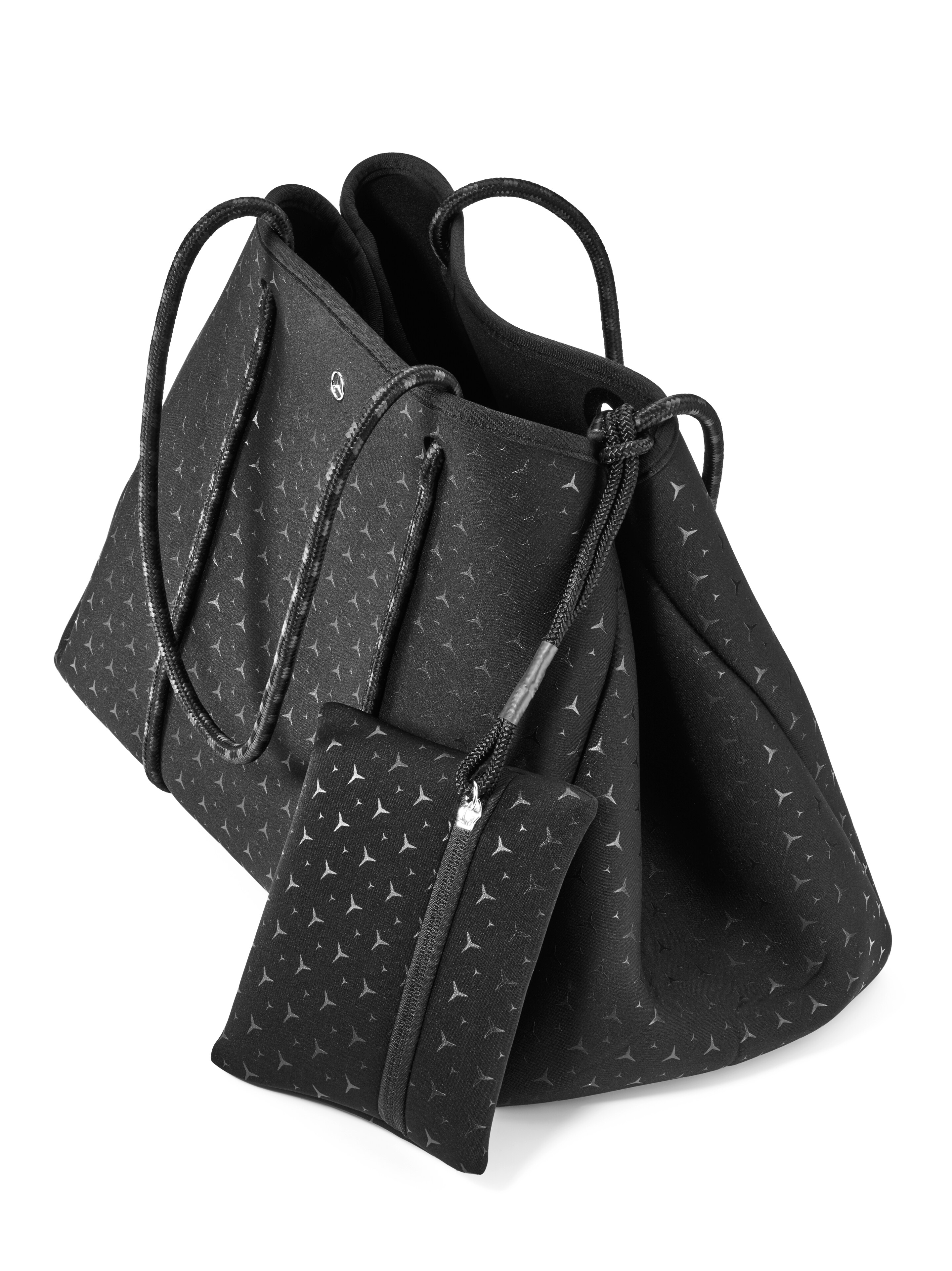 Mercedes-Benz - Shopper schwarz, Polyester