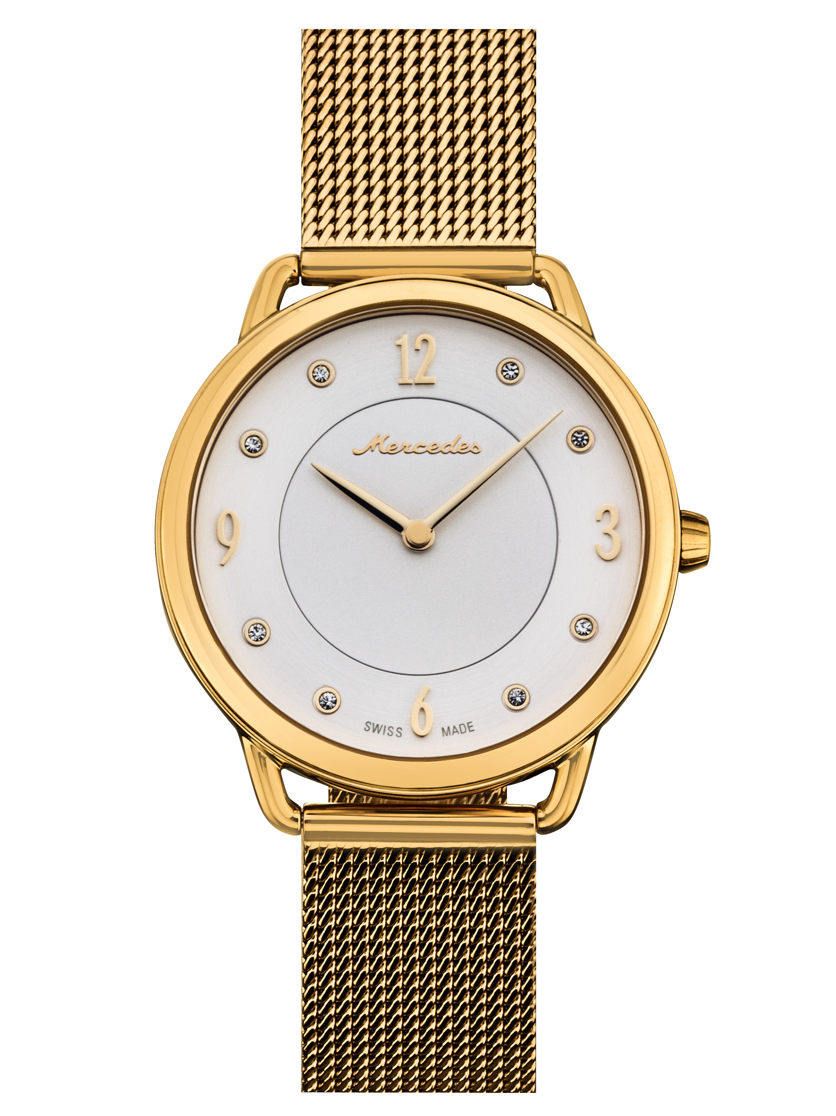Armbanduhr Damen, Classic Lady, goldfarben