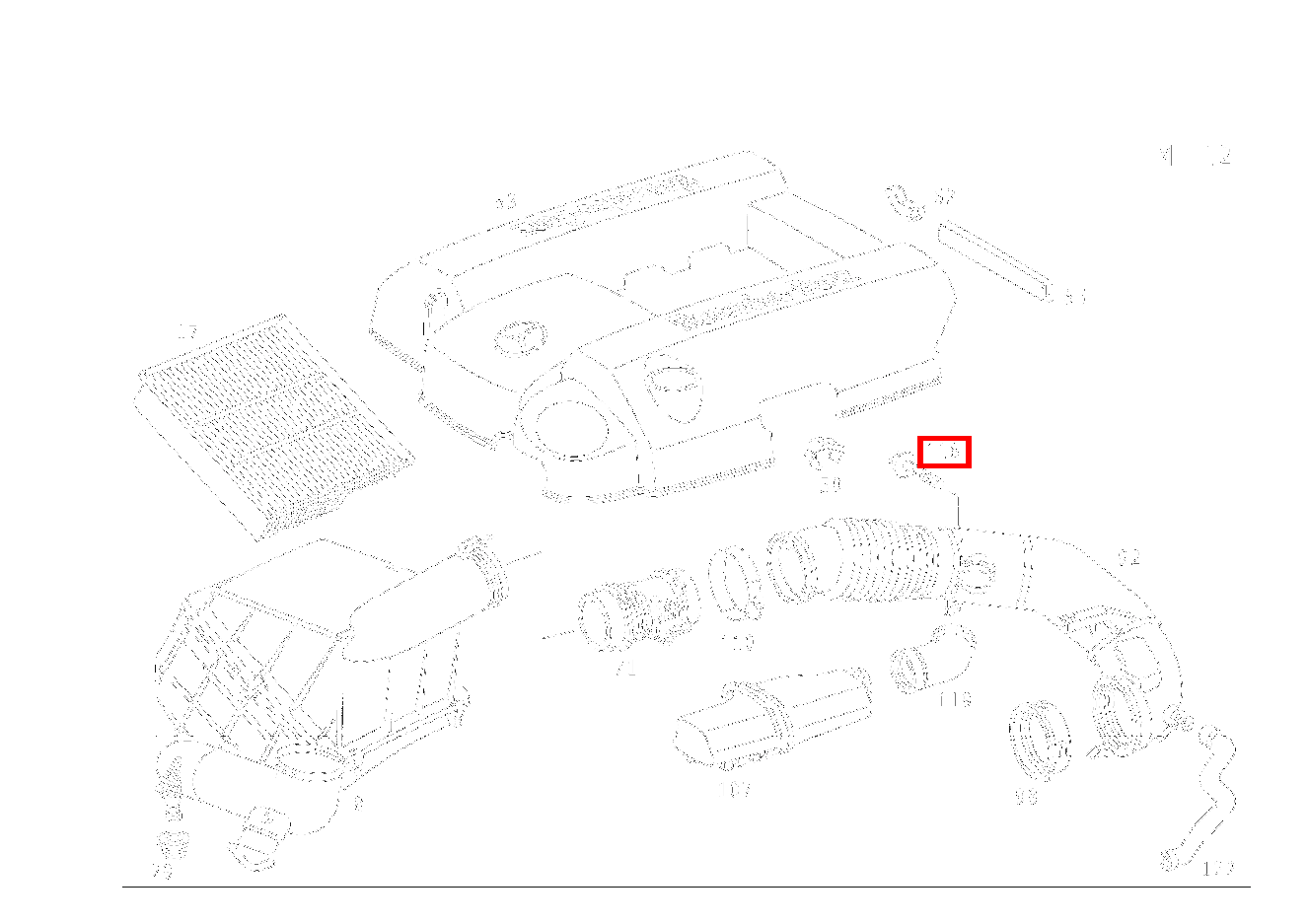 Sechsrundschraube ANSAUGLEITUNG AN ZYLINDERKOPFHAUBE; M6X20 CLK 320 V6 Cabrio 208