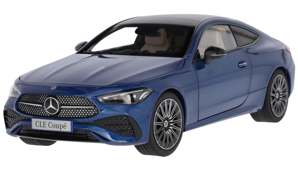 CLE Coupé, AMG Line, C236 spektralblau, Norev, 1:18