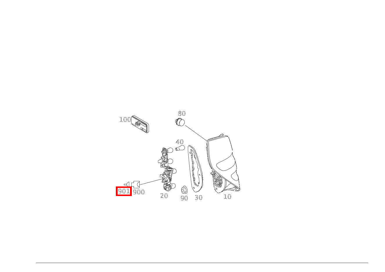 Kontaktbuchse SCHLUSSLEUCHTE E4; 0.5-1.0 MM2 MCP2.8 A 160 BlueEFFICIENCY Limousine 205 Kontaktbuchse SCHLUSSLEUCHTE E4; 0.5-1.0 MM2 MCP2.8 A 160 BlueEFFICIENCY Limousine 205