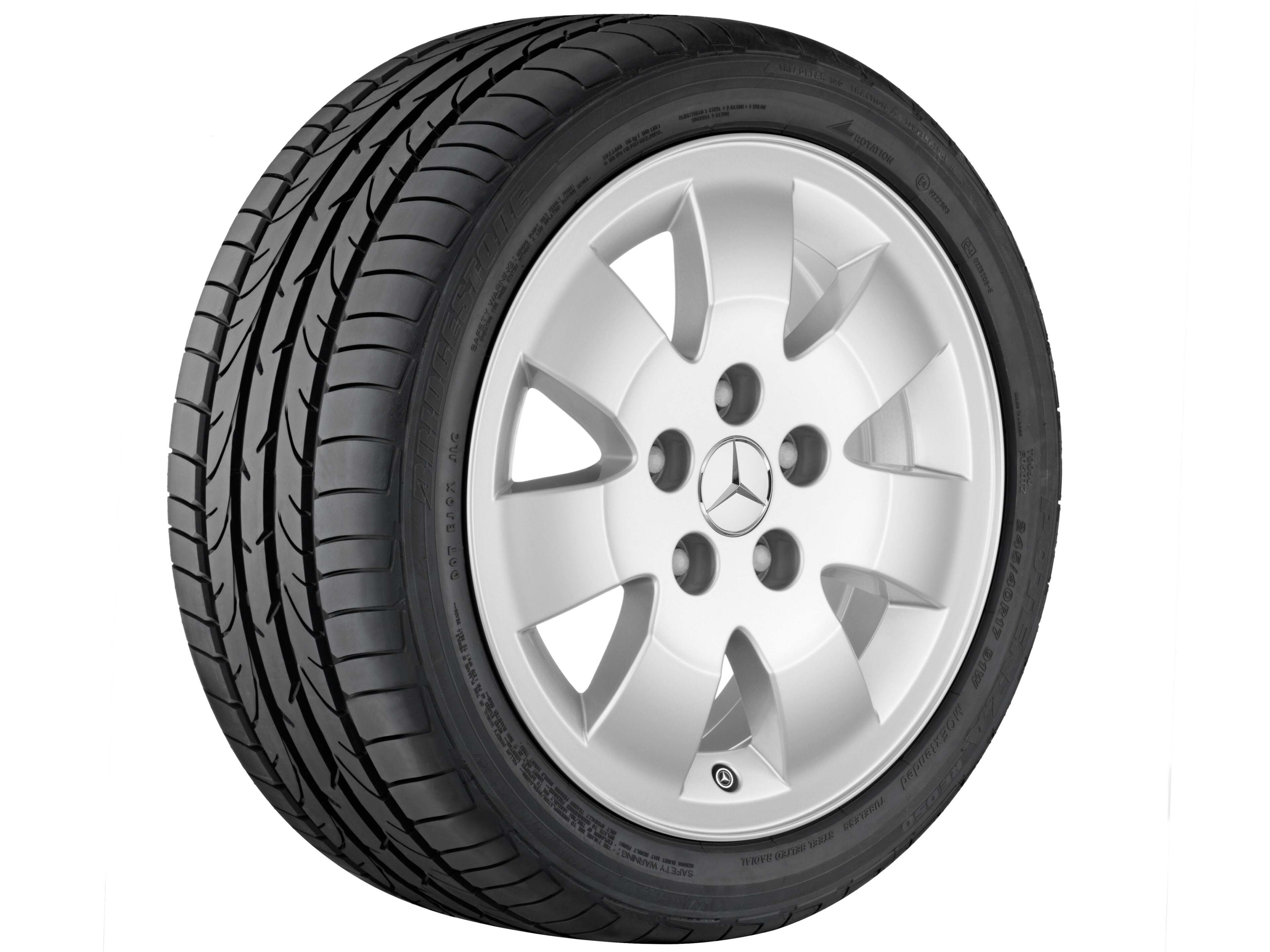MB 7-Speichen-Rad, 38,1 cm (15 Zoll)