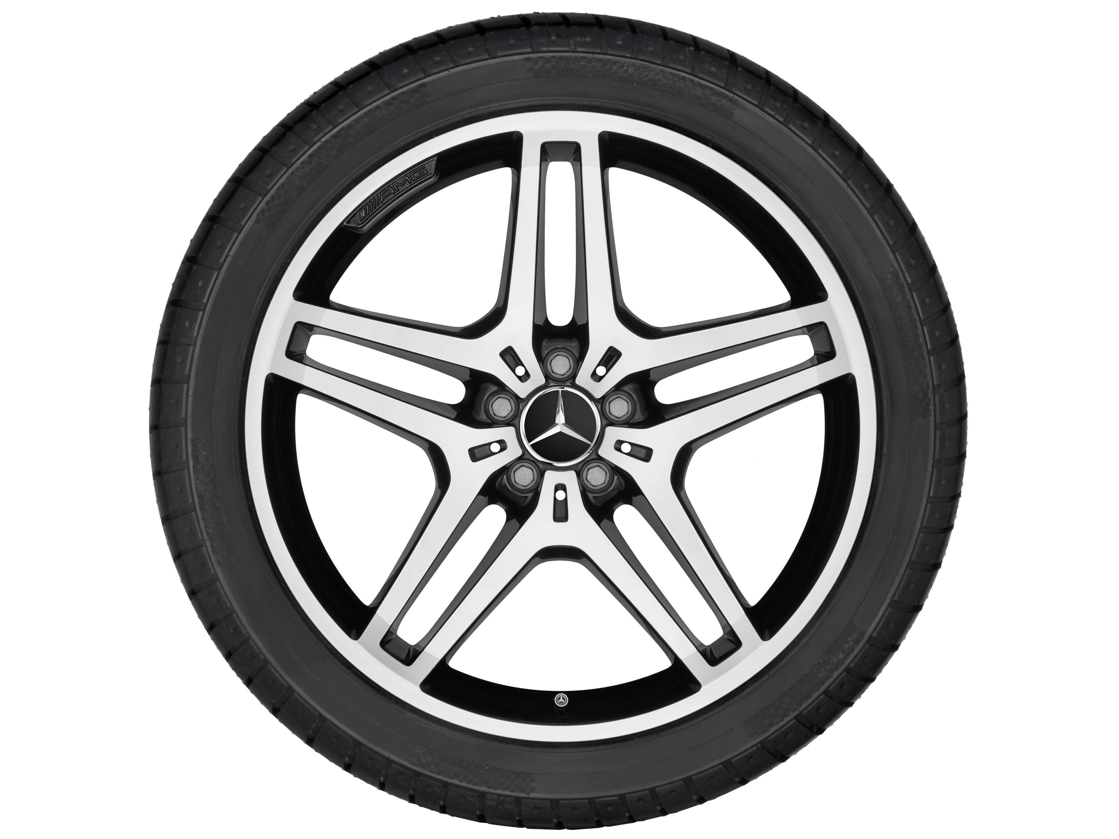 Mercedes-Benz - AMG 5-Doppelspeichen-Rad, 53,3 cm (21 Zoll) AMG 5-Doppelspeichen-Rad, 53,3 cm (21 Zoll)