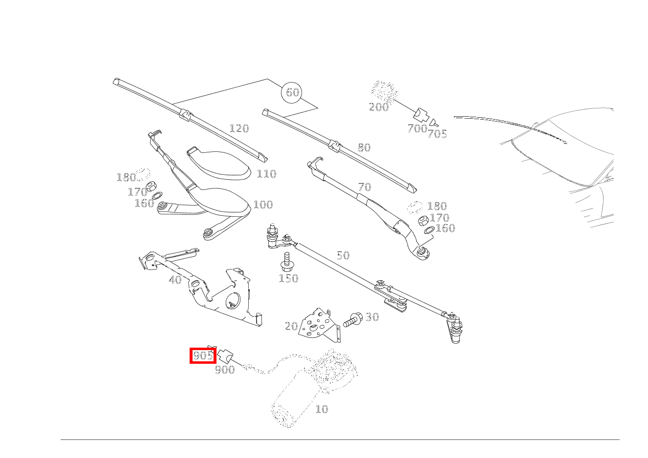 FEDERSTECKER 0.5-1.0 MM2 SPT SLR McLaren Roadster 199 FEDERSTECKER 0.5-1.0 MM2 SPT SLR McLaren Roadster 199