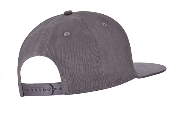 Flat Brim Cap, G-Klasse grau, Baumwolle (Bio)