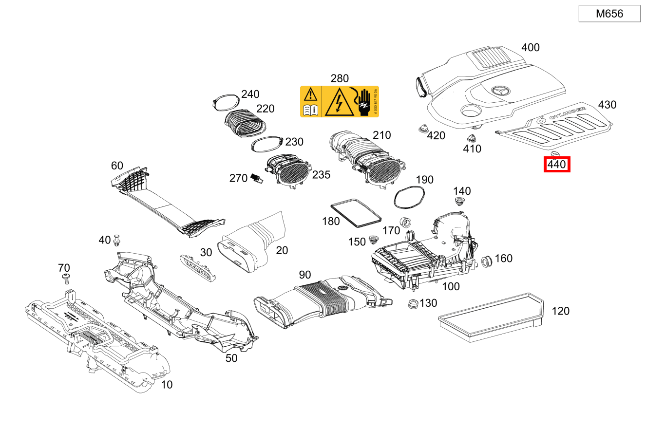 Verschlussstopfen An Motorabdeckung; 10mm G 400 d 463