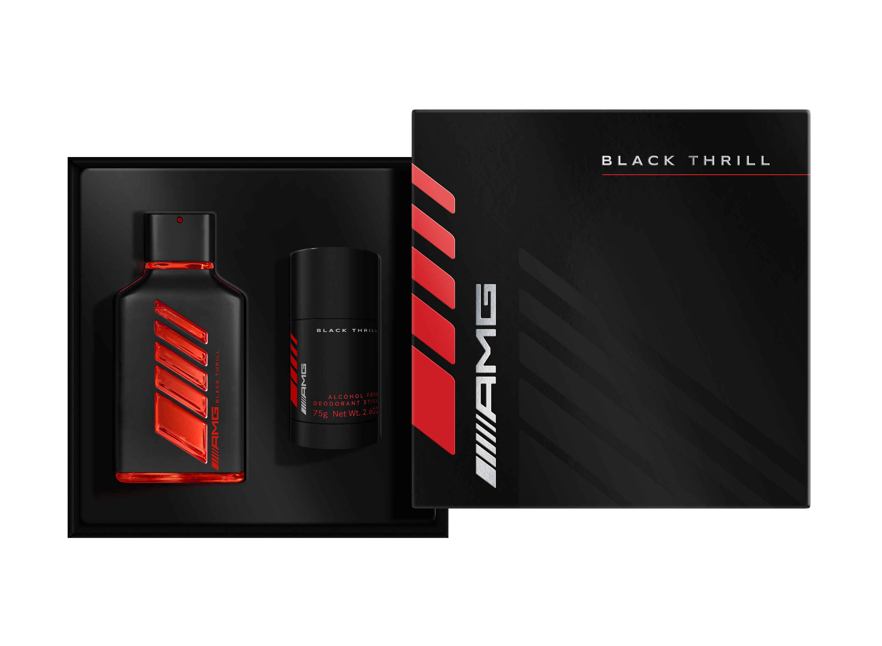 Geschenkset AMG Black Thrill, EdP