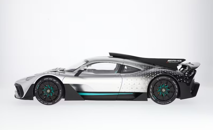 Mercedes-AMG ONE, C298, silberfarben, NZG, 1:12 Mercedes-AMG ONE, C298, silberfarben, NZG, 1:12