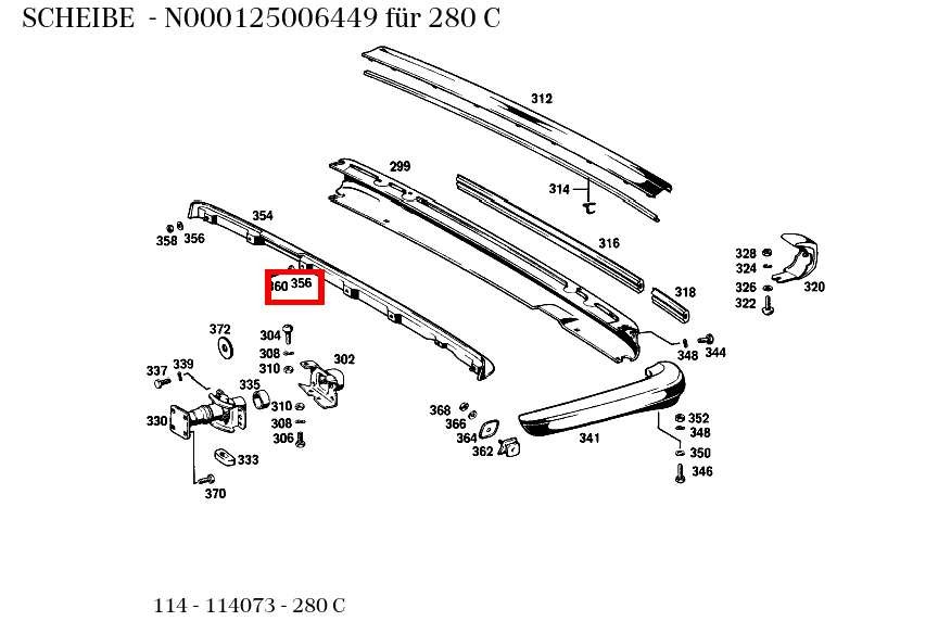 Scheibe 280 C 114