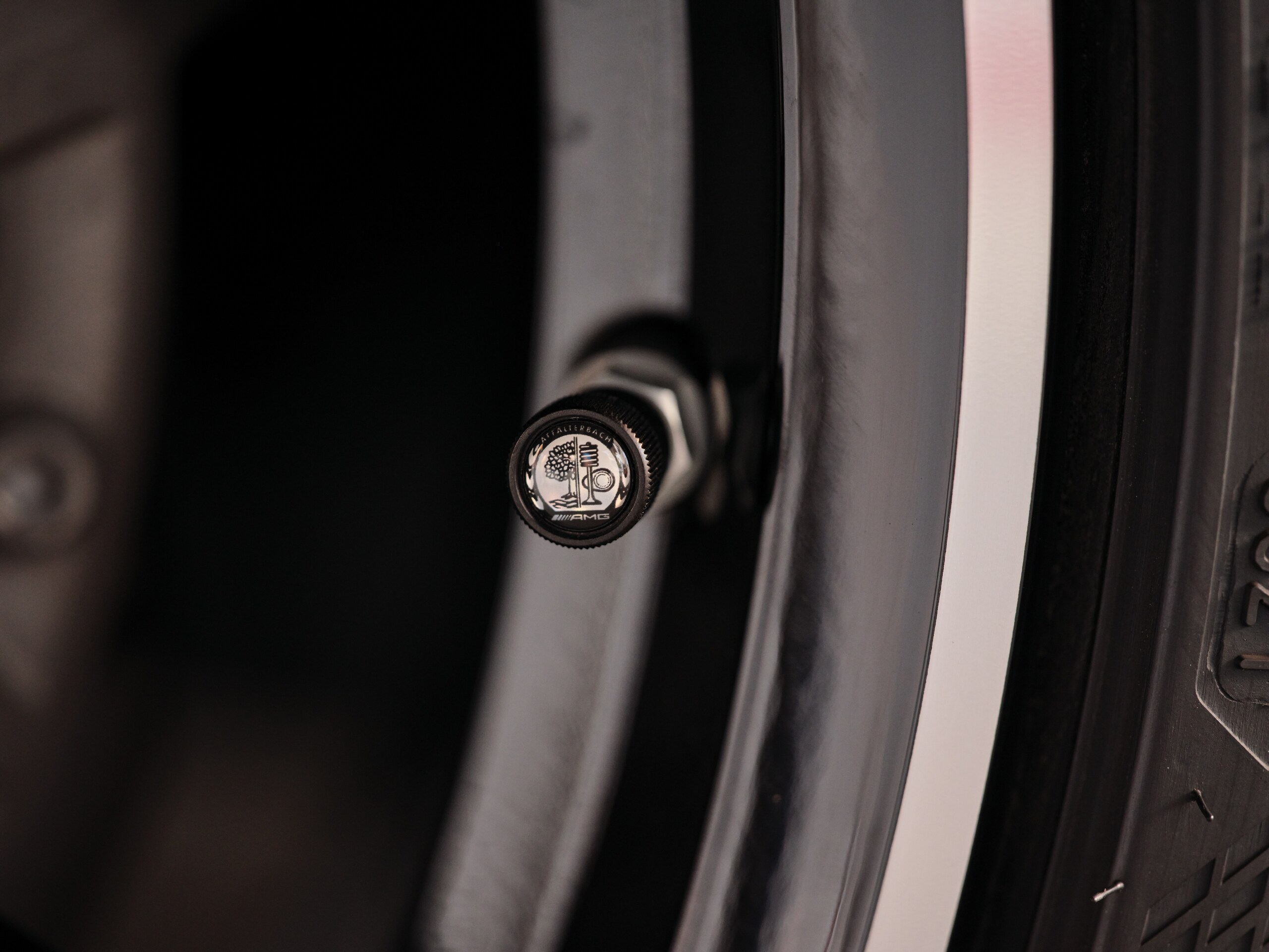 AMG Ventilzierkappen, mit Affalterbach Wappen