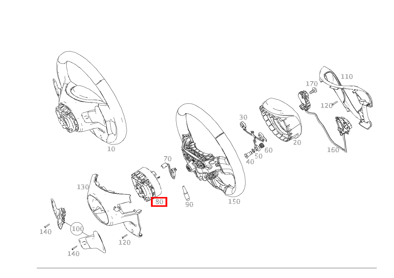 LENKWINKELSENSOR LENKWINKEL MIT KONTAKTSPIRALE fortwo coupé mhd 52 kW 460