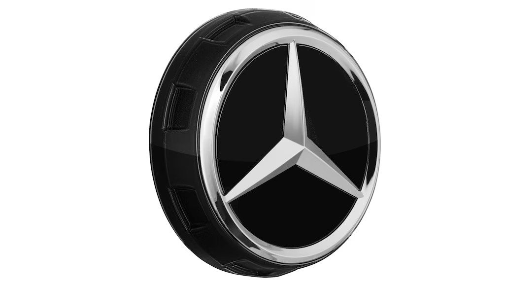 AMG Radnabenabdeckung, im Zentralverschlussdesign schwarz
