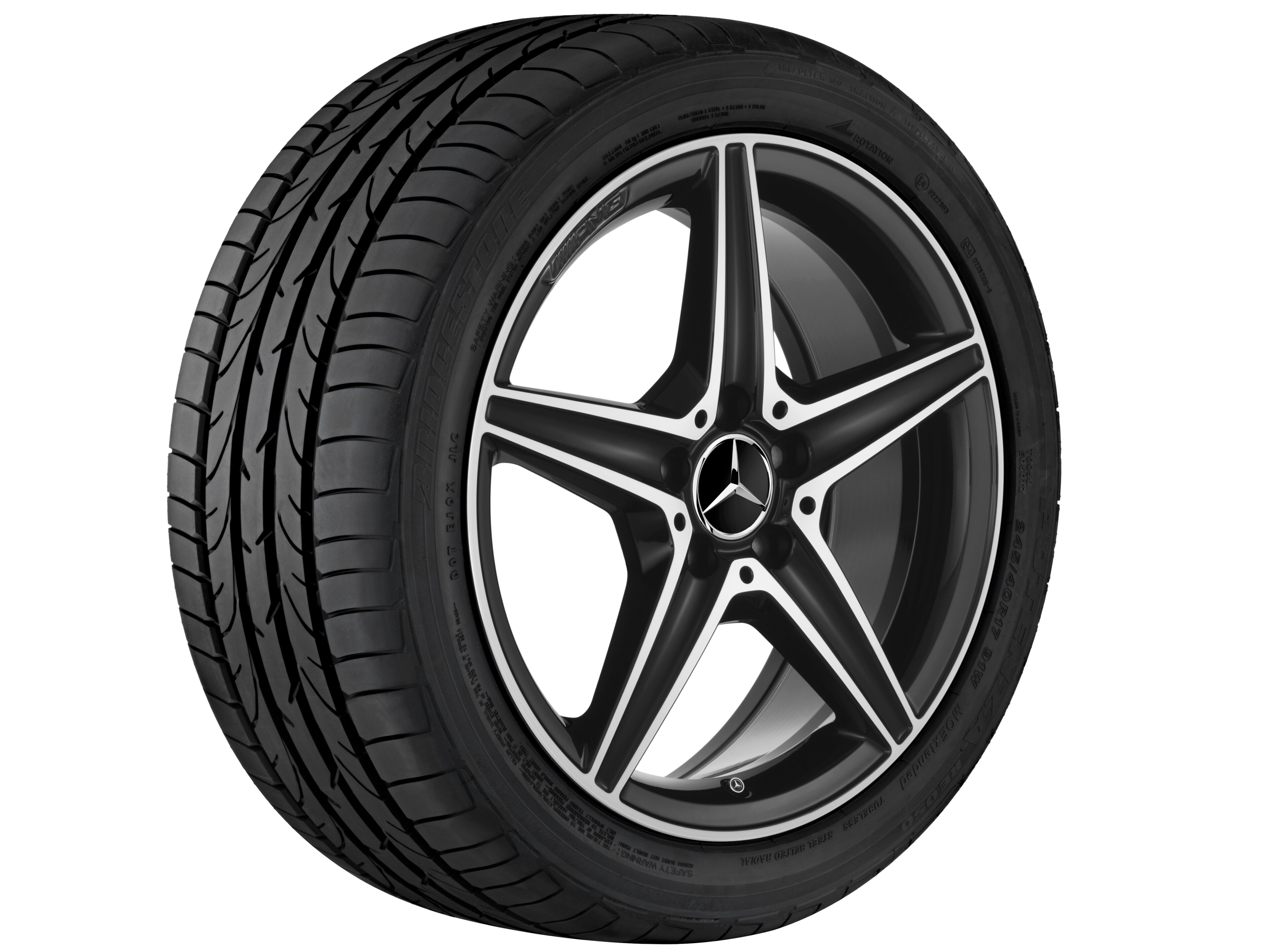 AMG 5-Speichen-Rad, 45,7 cm (18 Zoll)