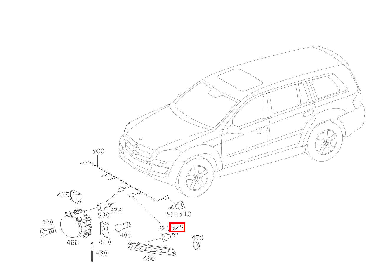 Einzeladerabdichtung 0.22-1.0 MM2 MLK1.2 GL 500 4MATIC Off-Roader 164 Einzeladerabdichtung 0.22-1.0 MM2 MLK1.2 GL 500 4MATIC Off-Roader 164