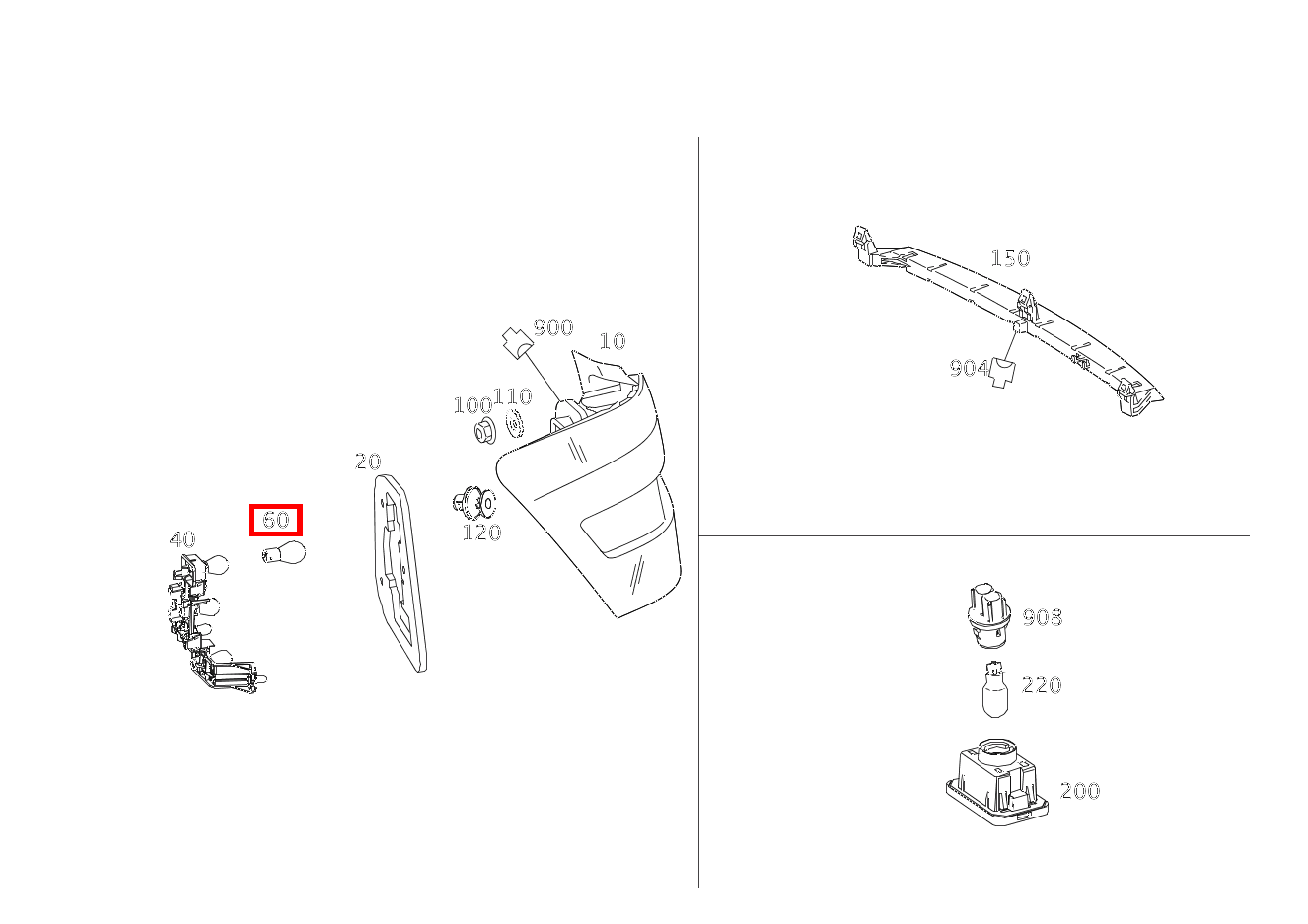 Glühlampe FUER BREMSLICHT, SCHLUSSLICHT UND NEBELSCHLUSSLICHT; 12V-21W GLK220BT 4M 204