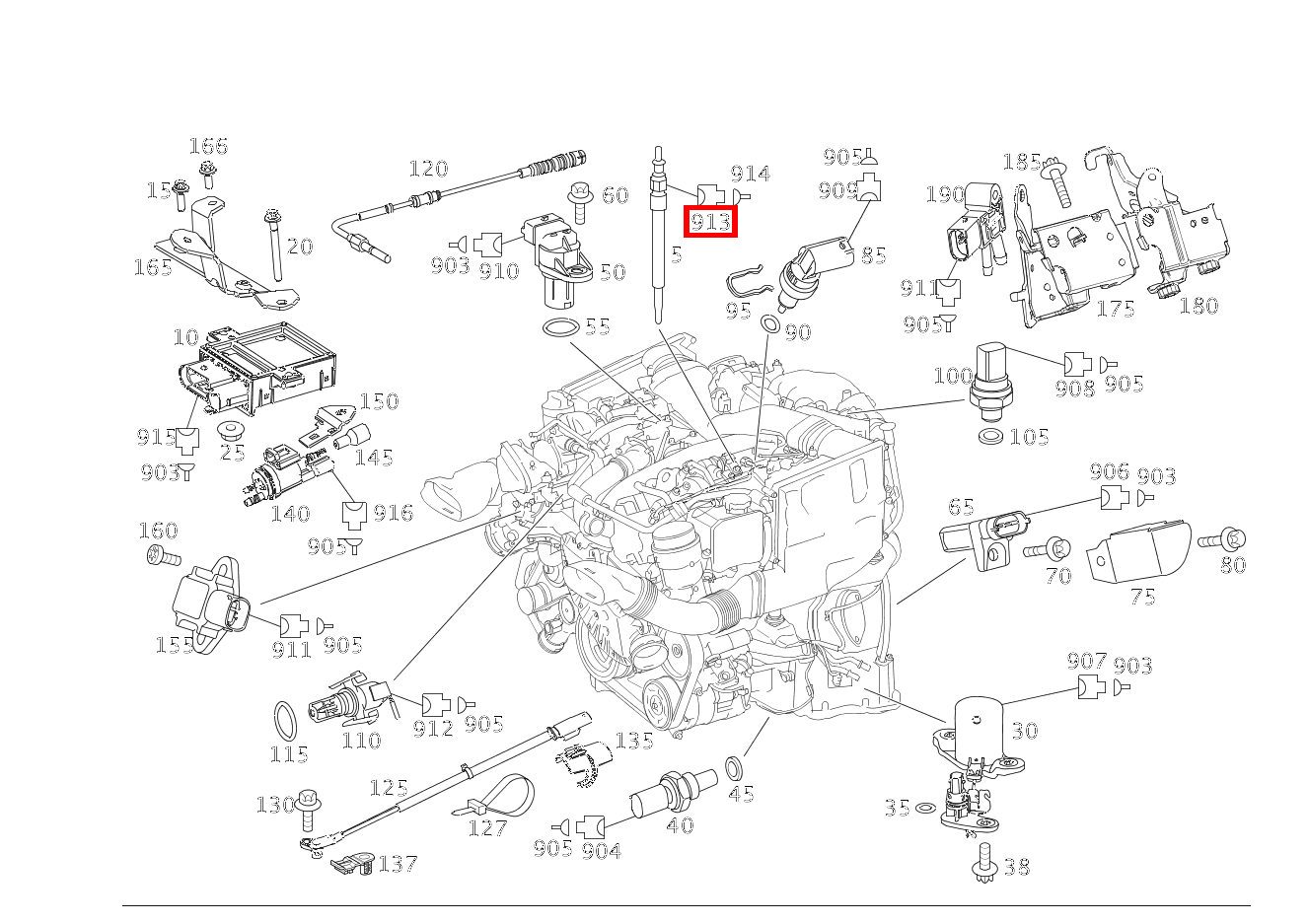 Kupplung, Mechanisch Glühkerze G3504X42850 463 Kupplung, Mechanisch Glühkerze G3504X42850 463