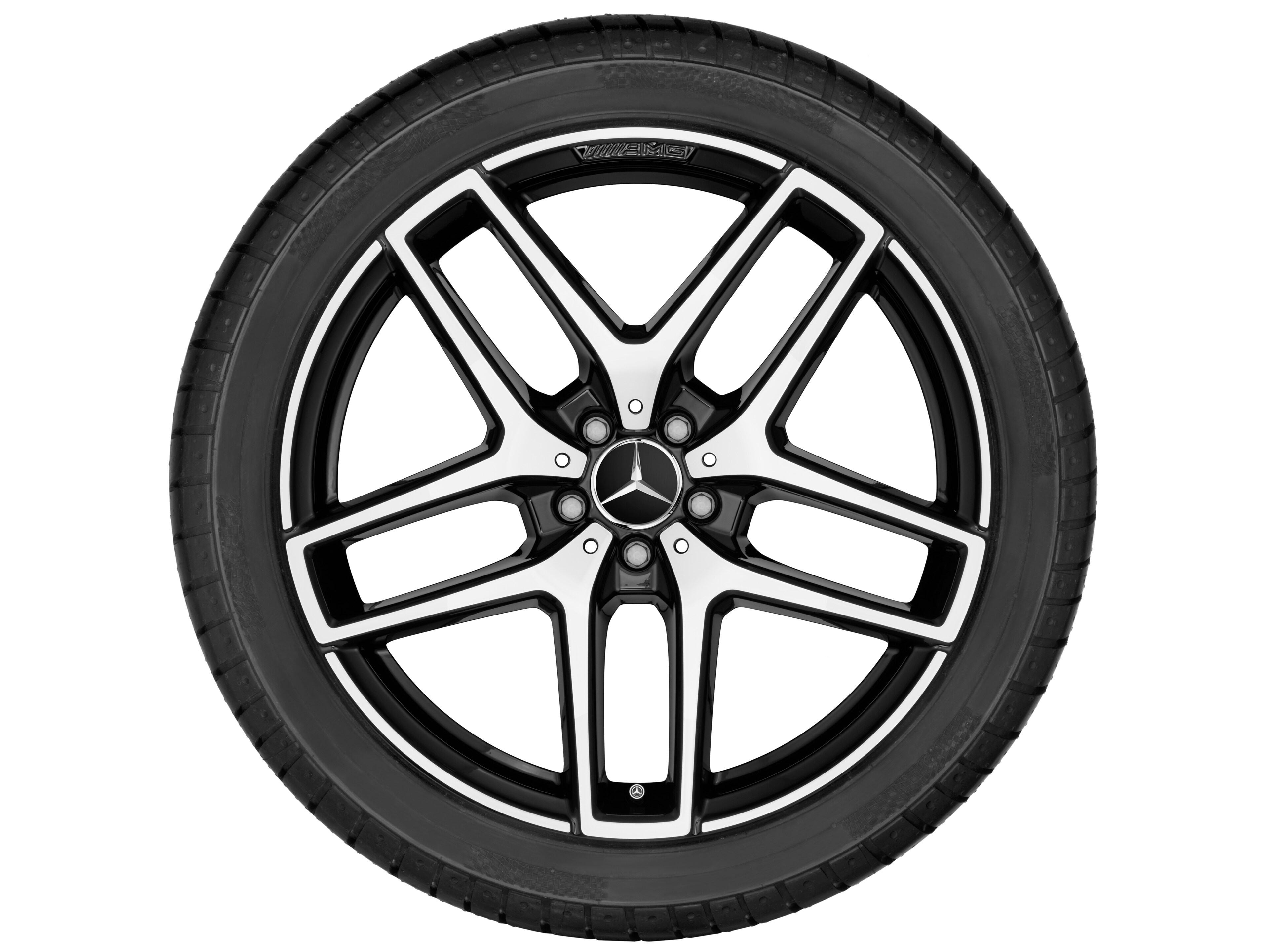 Mercedes-Benz - AMG 5-Doppelspeichen-Rad, 53,3 cm (21 Zoll) AMG 5-Doppelspeichen-Rad, 53,3 cm (21 Zoll)