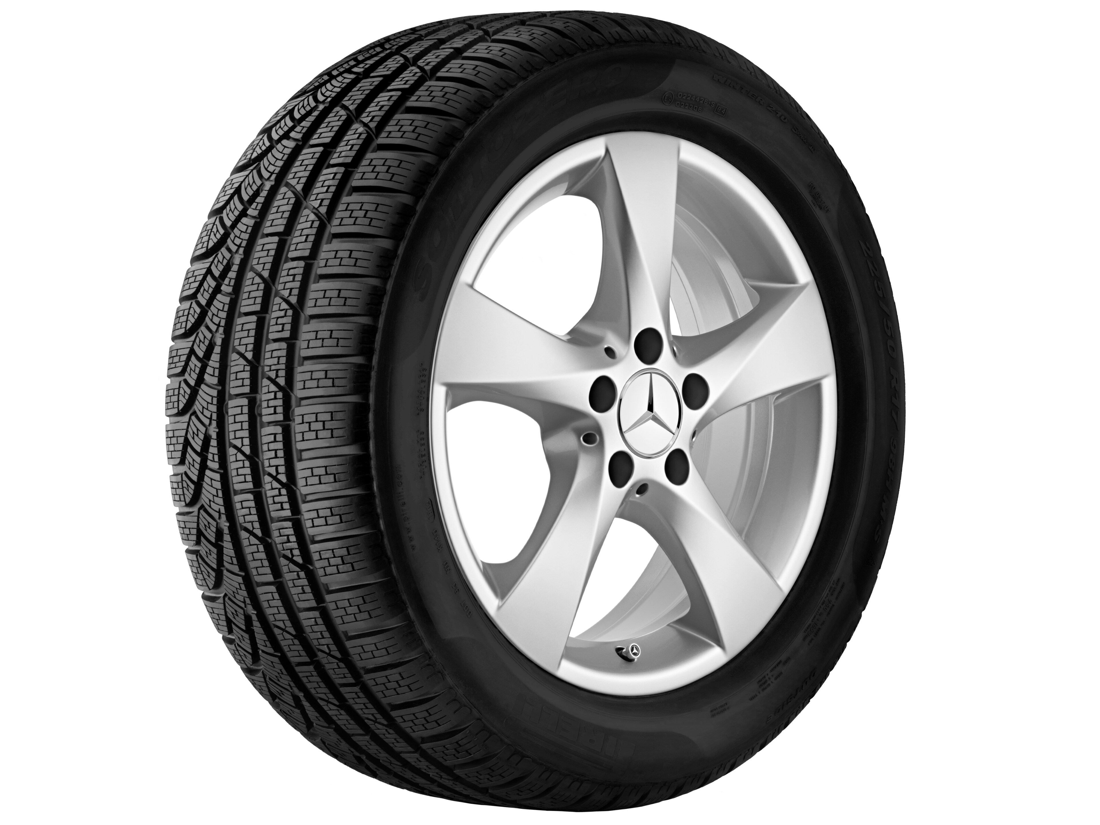 MB 5-Speichen-Rad, 43,2 cm (17 Zoll)