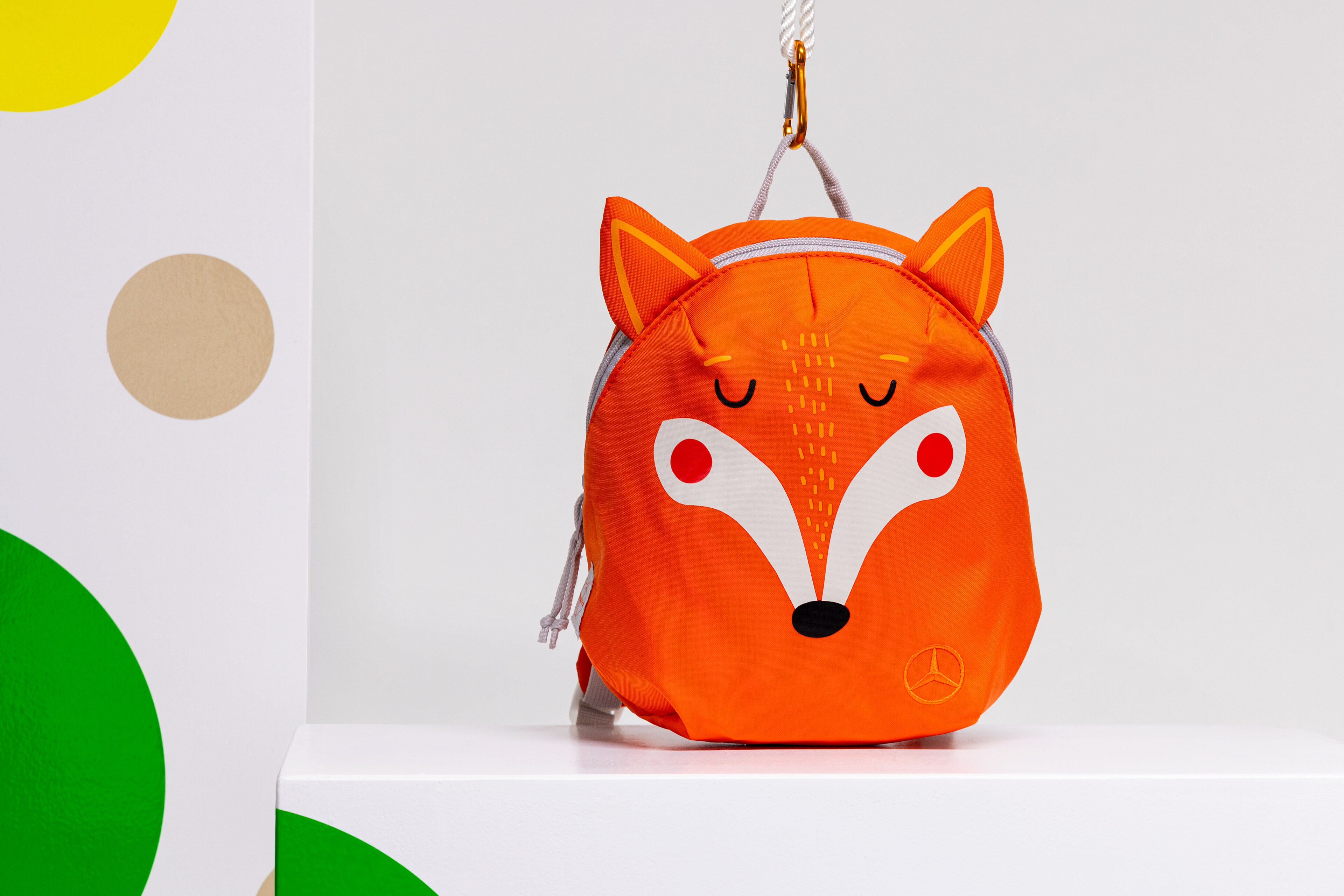 Mercedes-Benz - Rucksack Kinder, klein, orange