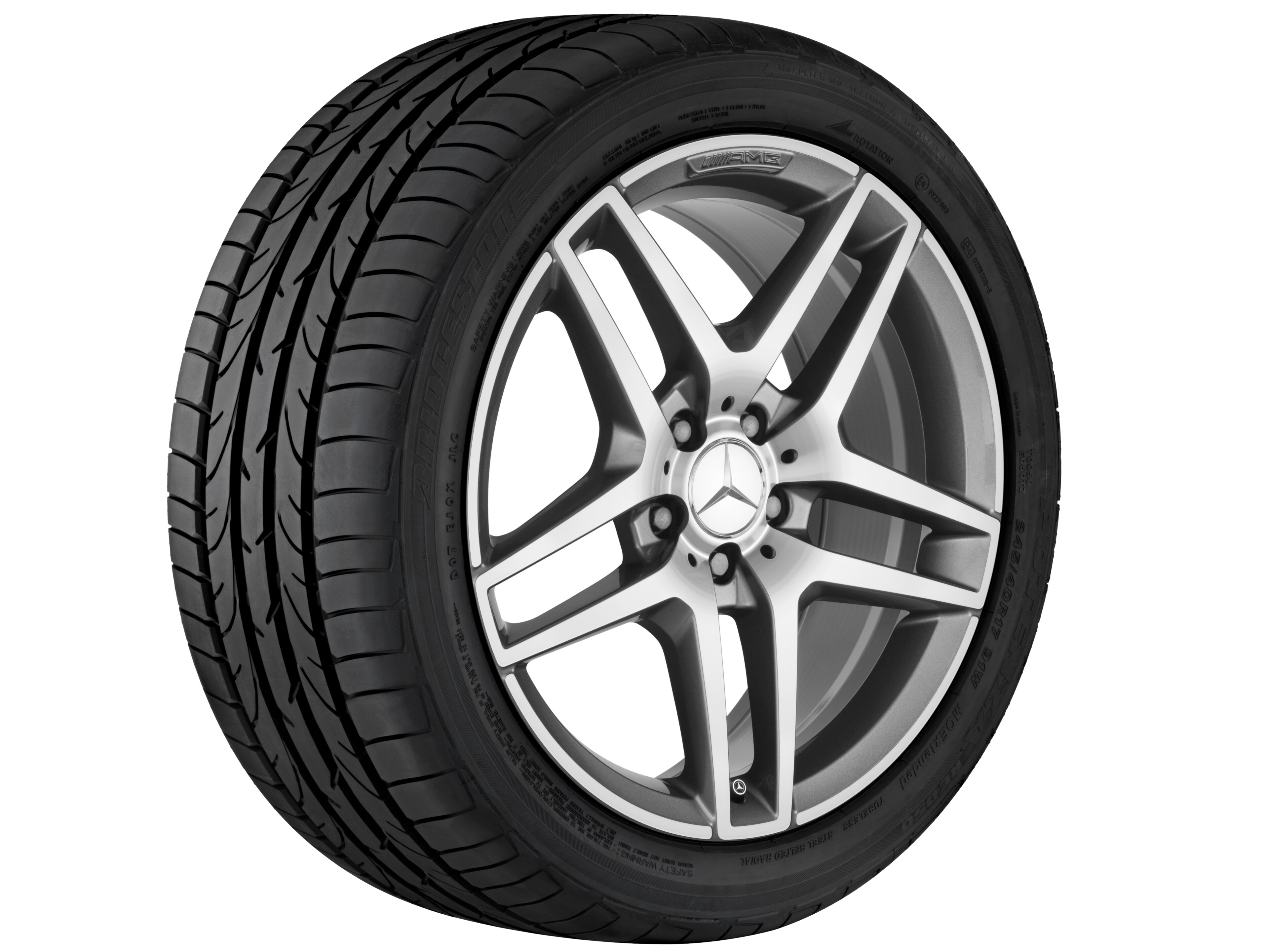 AMG 5-Doppelspeichen-Rad, 45,7 cm (18 Zoll)