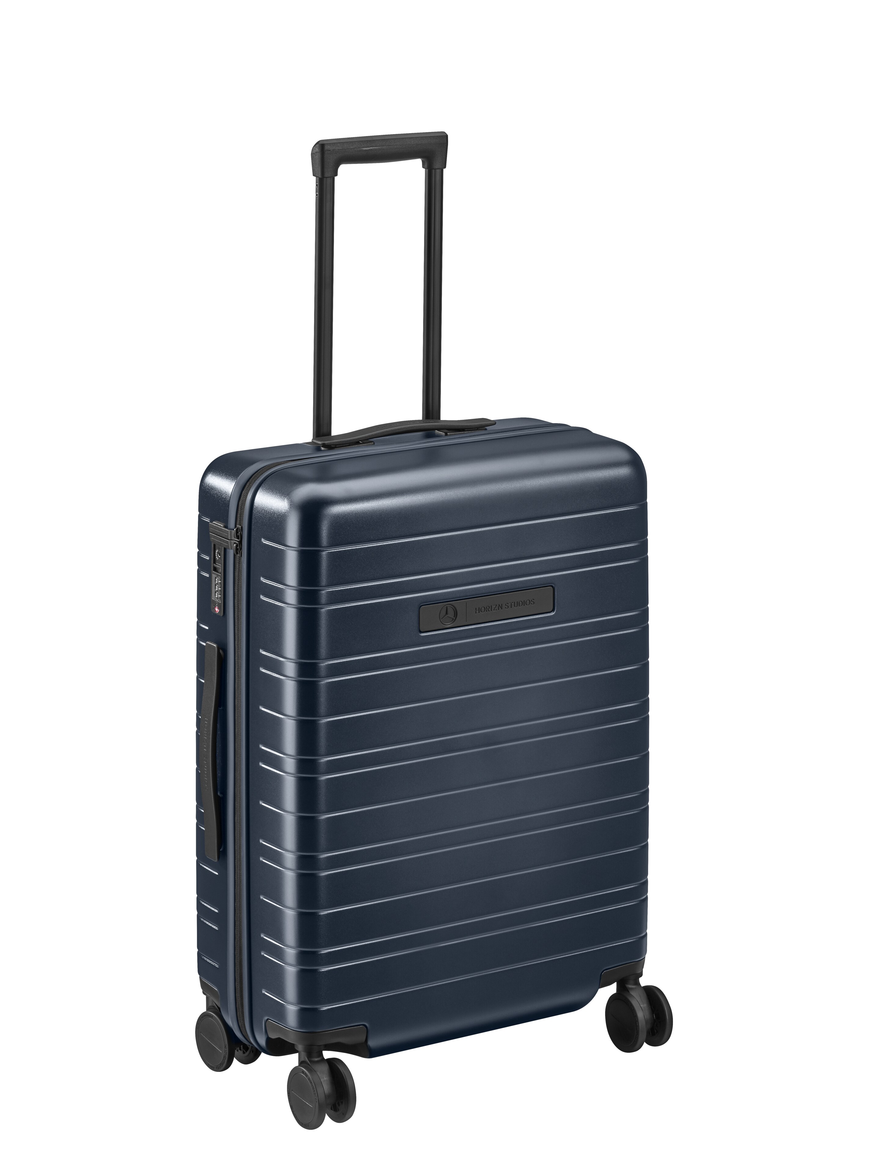 Koffer, H6 dunkelblau, Polycarbonat / Polyester, HORIZN STUDIOS