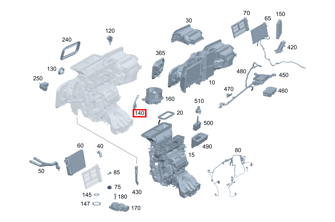 Temperatursensor VERDAMPFER Mercedes-AMG GLS 63 4MATIC+ 167 Temperatursensor VERDAMPFER Mercedes-AMG GLS 63 4MATIC+ 167