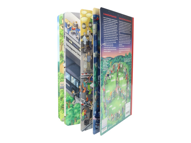 Mercedes-Benz Wimmelbuch, Silberburg-Verlag Mercedes-Benz Wimmelbuch, Silberburg-Verlag