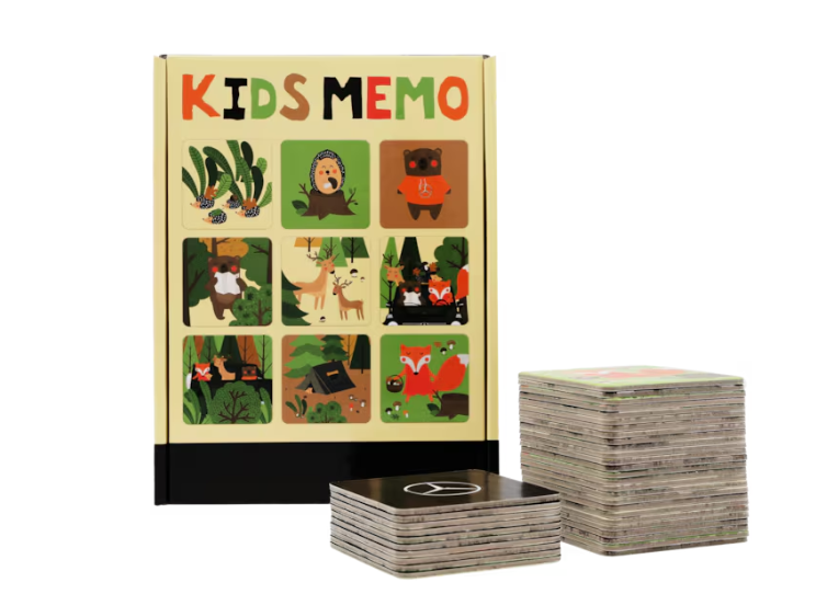 Kids Memo, Wald bunt, Pappe Kids Memo, Wald bunt, Pappe