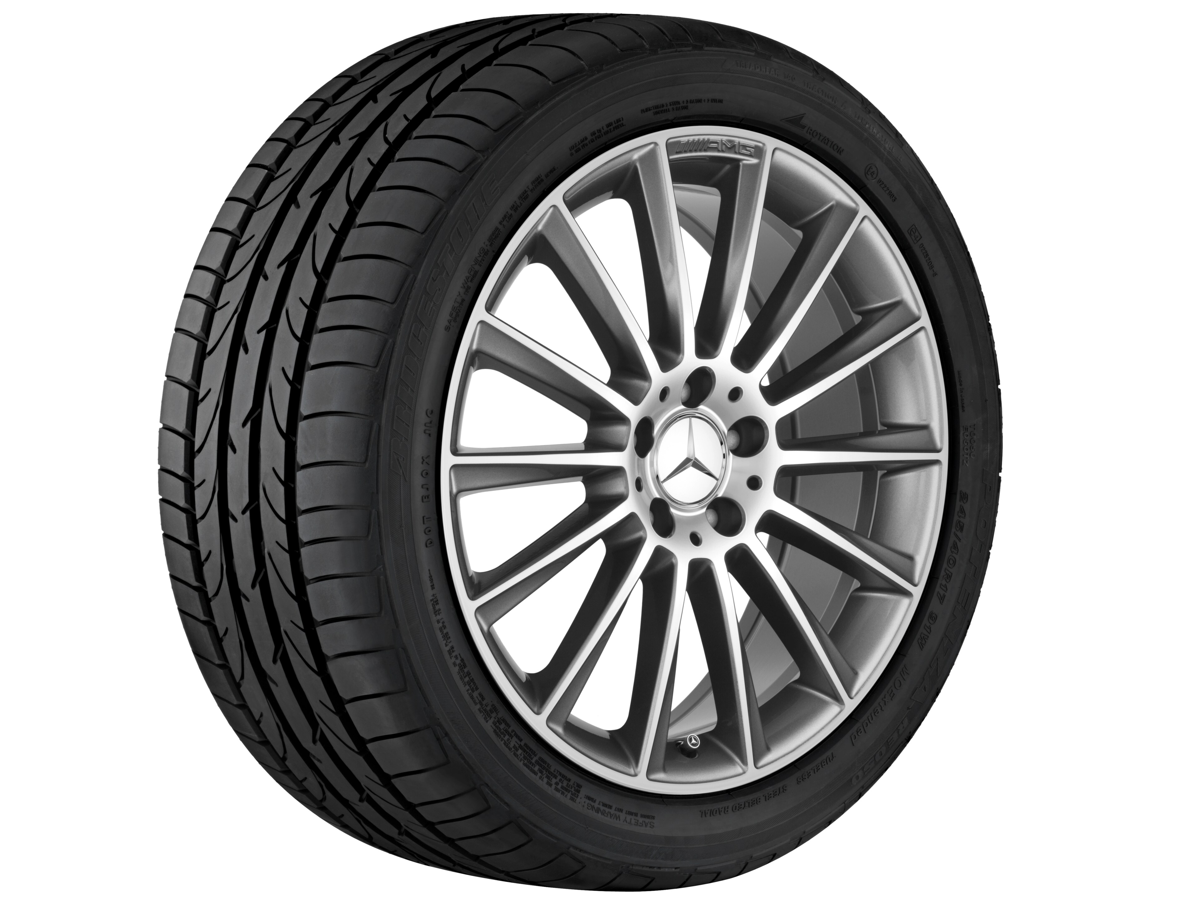 AMG Vielspeichen-Rad, 48,3 cm (19 Zoll)