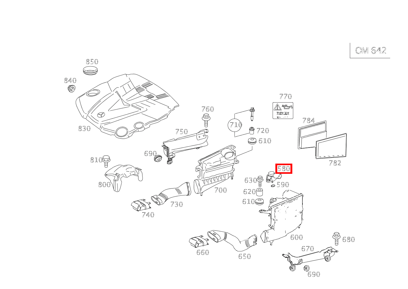 Drucksensor DRUCKSENSOR CLK 320 CDI Coupé 209