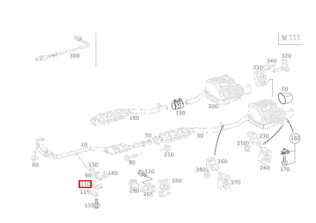 DAEMPFUNGSPLATTE AUSPUFFROHR VORN AN GETRIEBE CL 230 Kompressor 203 DAEMPFUNGSPLATTE AUSPUFFROHR VORN AN GETRIEBE CL 230 Kompressor 203