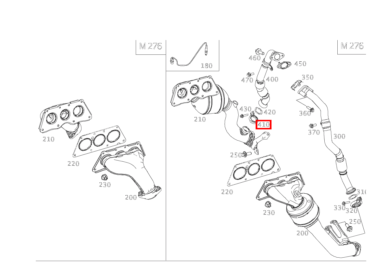 METALLDICHTUNG, EINLAGIG ABGASRUECKFUEHRUNGSLEITUNG AN AUSPUFFLEITUNG GLK350 4M BE 204 METALLDICHTUNG, EINLAGIG ABGASRUECKFUEHRUNGSLEITUNG AN AUSPUFFLEITUNG GLK350 4M BE 204