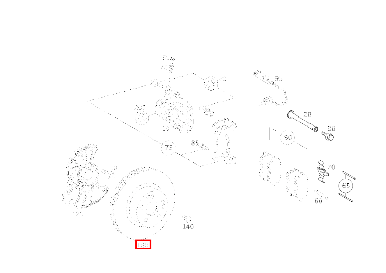 Bremsscheibe Vorn CLK 350 CABRIOLET 209 Bremsscheibe Vorn CLK 350 CABRIOLET 209