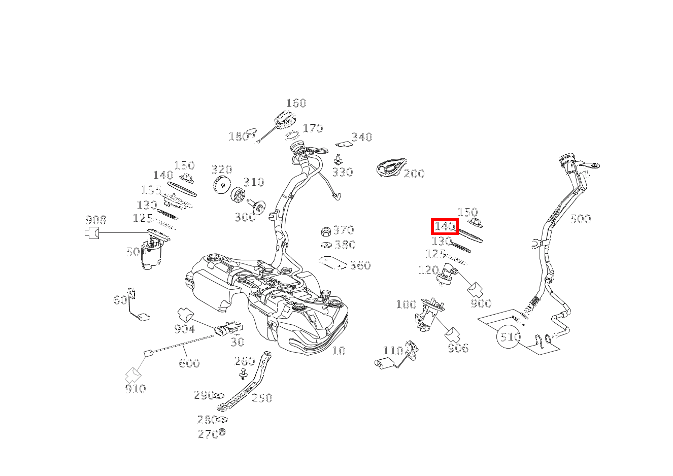 VERSCHLUSSRING PUMPE AN BEHAELTER E350CGI BE 207