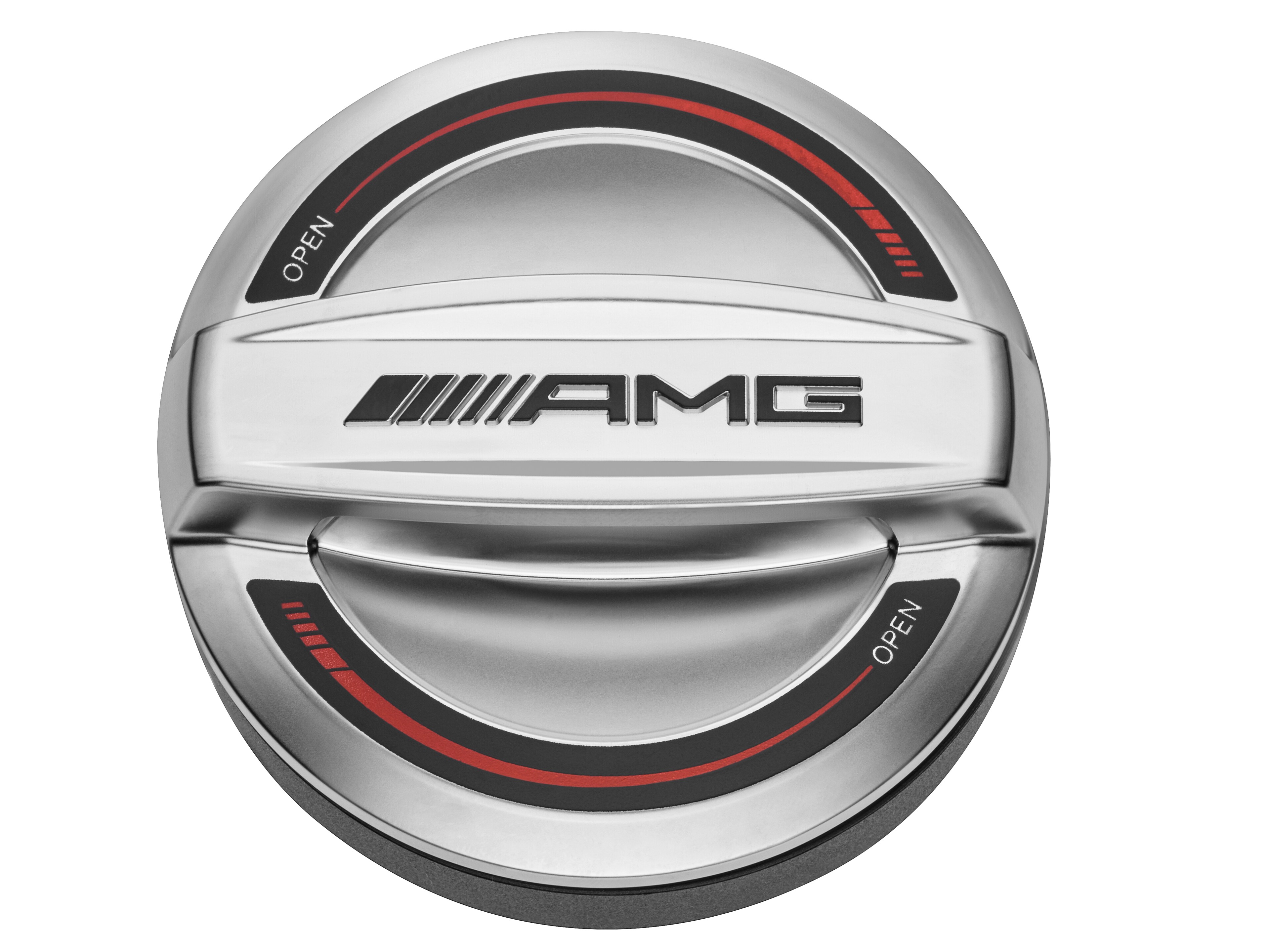 Mercedes-Benz - AMG Tankdeckel, chromeshadow, rot