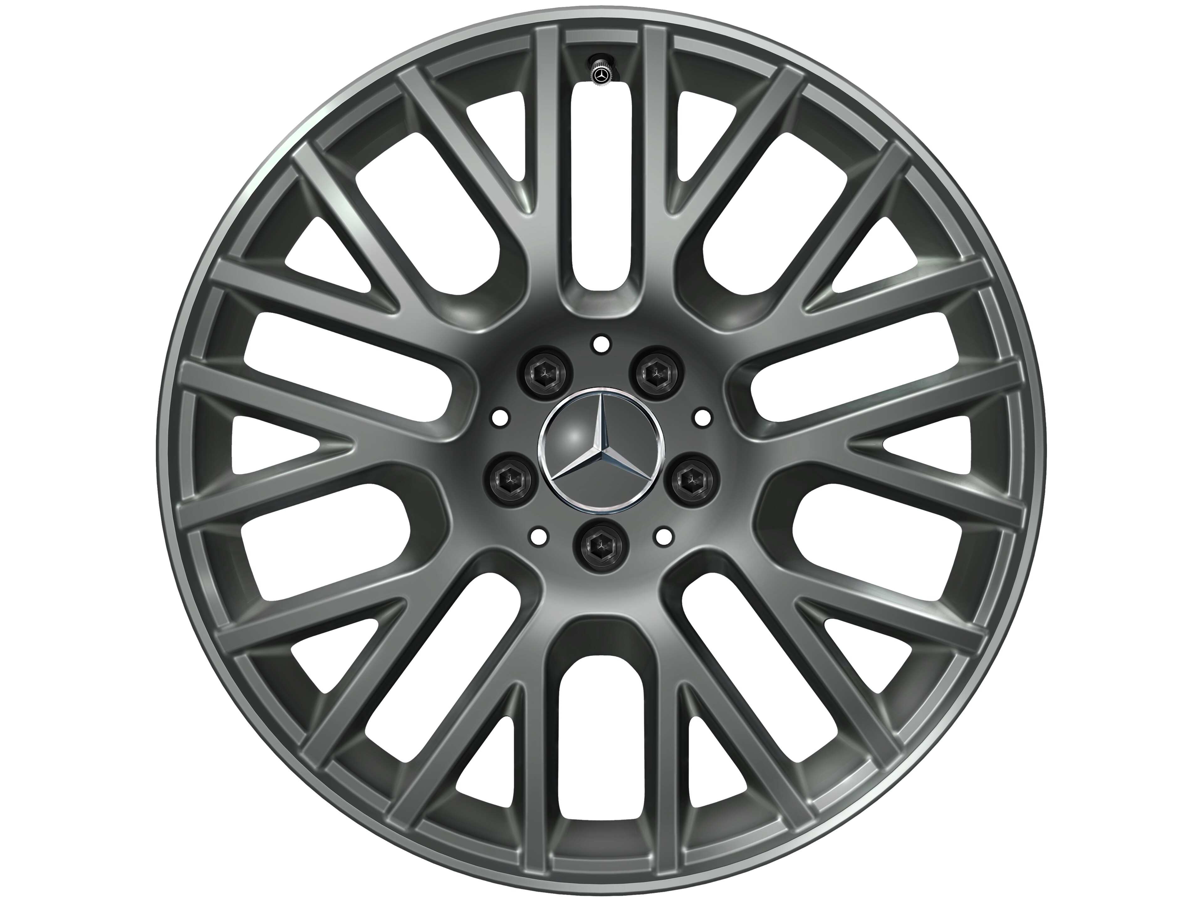 Y-Speichen-Rad, 19 Zoll, 8 J x 19 ET 61, grau Himalaya