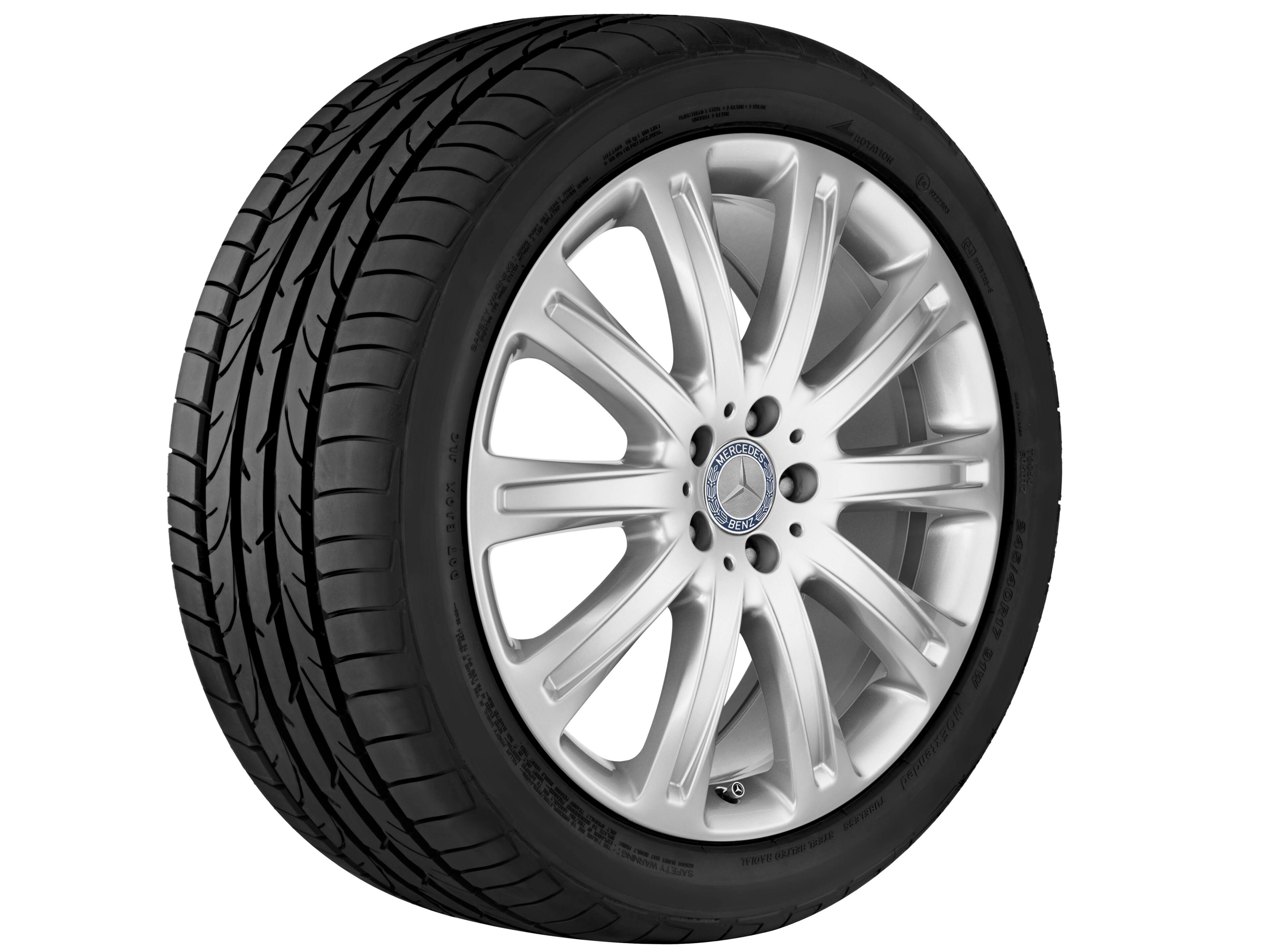 10-Speichen-Rad, 50,8 cm (20 Zoll)