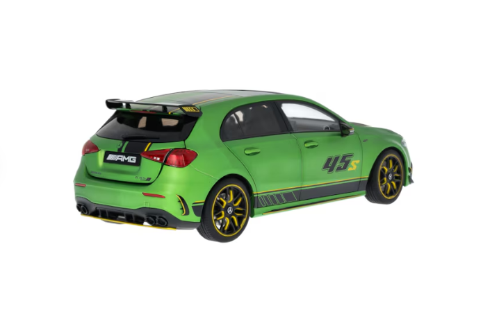 Mercedes-AMG A 45 S 4MATIC green hell magno, NZG, 1:18 Mercedes-AMG A 45 S 4MATIC green hell magno, NZG, 1:18
