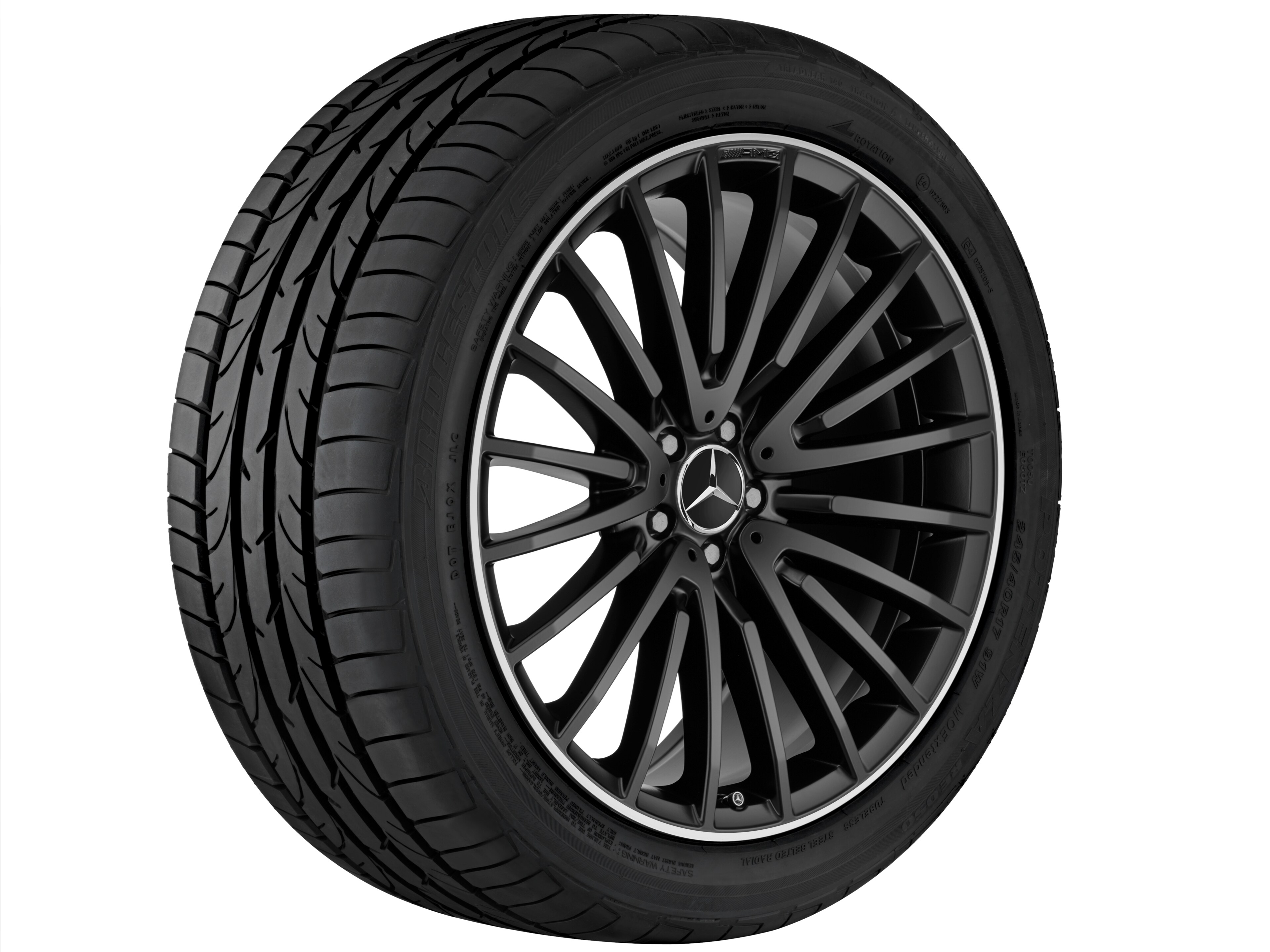 AMG Vielspeichen-Rad, 55,9 cm (22 Zoll), Felg