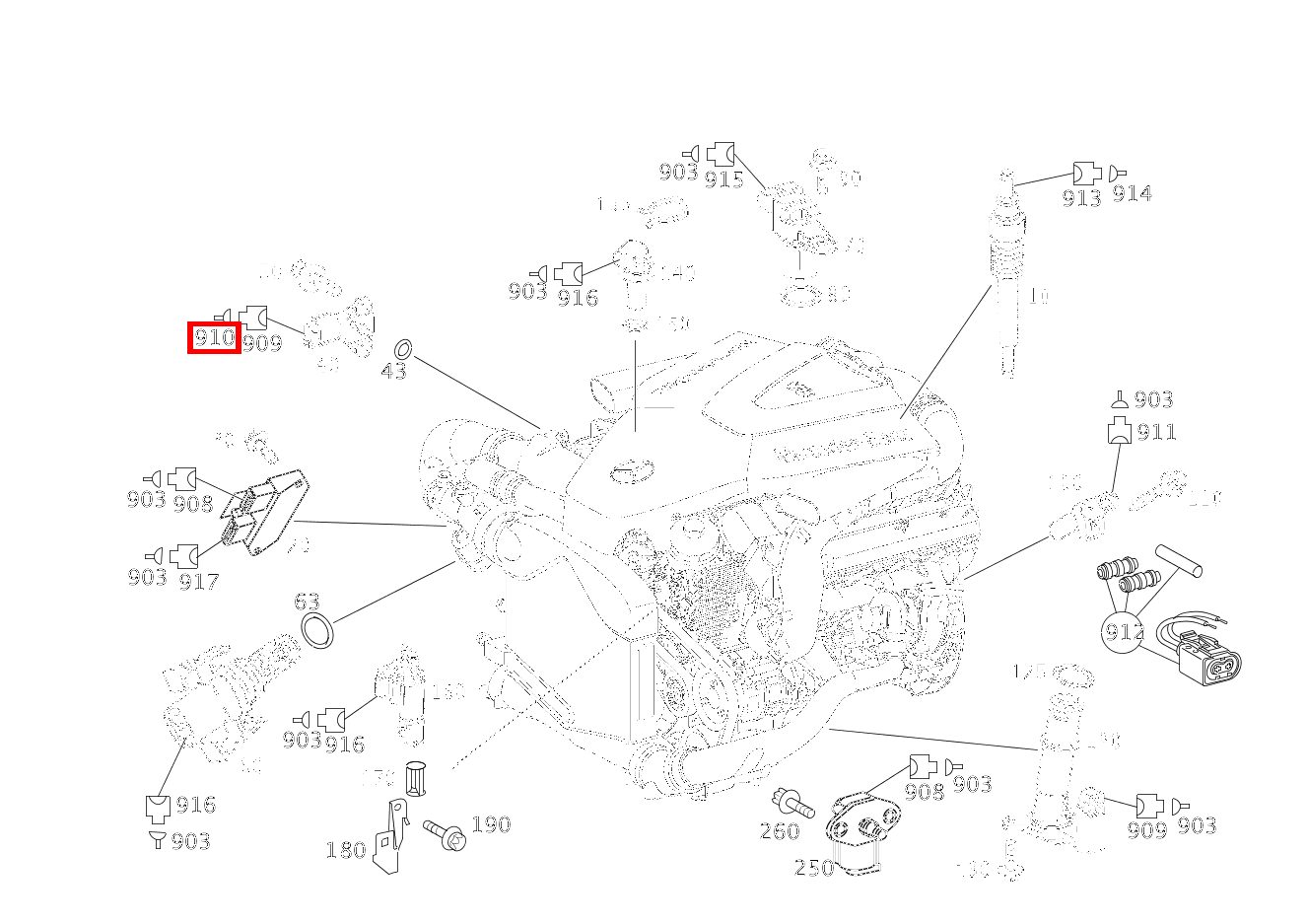 Kontaktbuchse 0.5-0.75 MM2 MQS ELA S 400 L CDI 220 Kontaktbuchse 0.5-0.75 MM2 MQS ELA S 400 L CDI 220