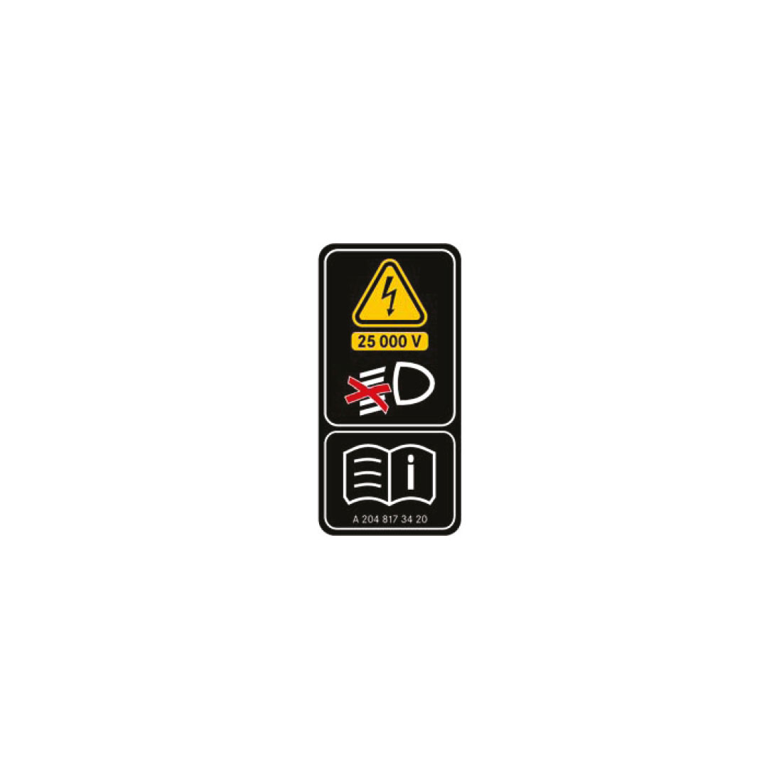 Mercedes-Benz - Teilenummer A2048173420 A2048173420