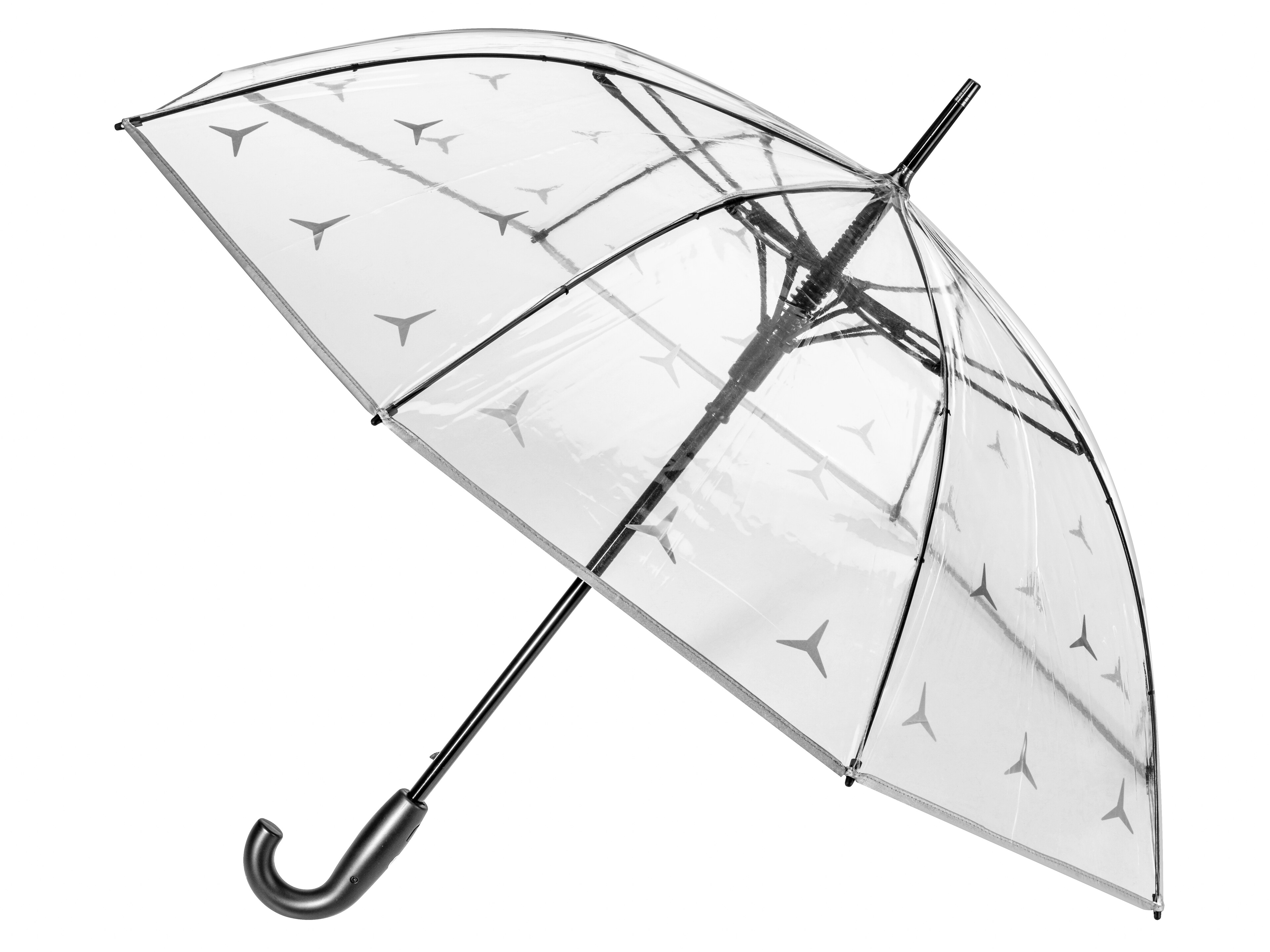 Stockschirm transparent