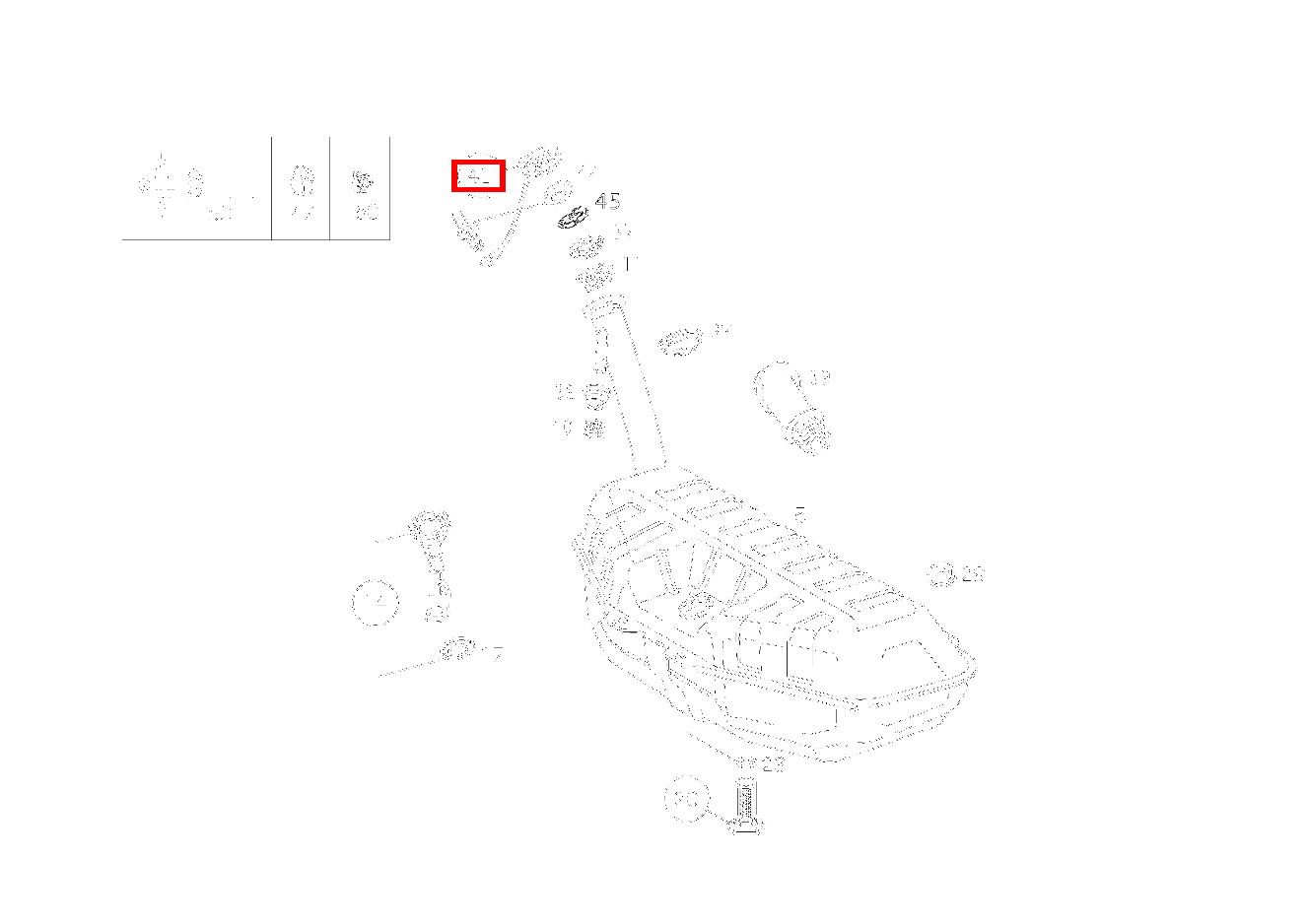 Tankverschluss E420T 210