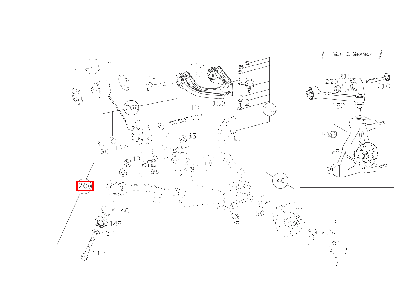 TEILESATZ BOLZEN NUR FUER EINSTELLARBEITEN SL 65 AMG Roadster BCA 230 TEILESATZ BOLZEN NUR FUER EINSTELLARBEITEN SL 65 AMG Roadster BCA 230