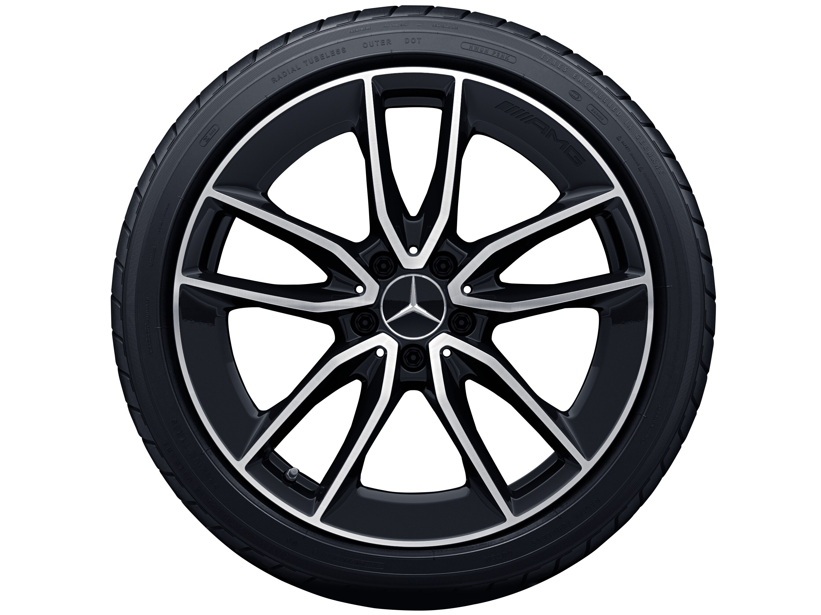AMG 5-Doppelspeichen-Rad, 48,3 cm (19 Zoll),