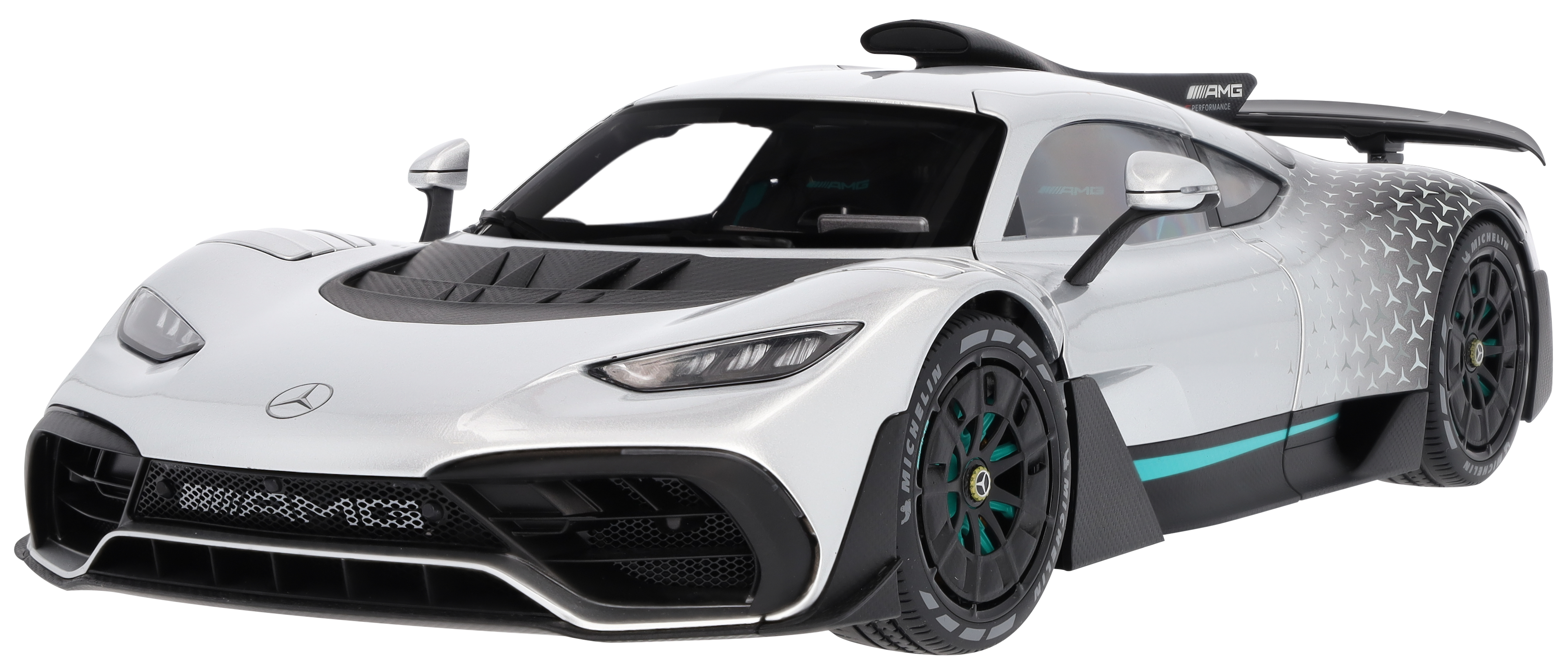 Mercedes-Benz - Mercedes-AMG ONE, C298, silberfarben, NZG, 1:12