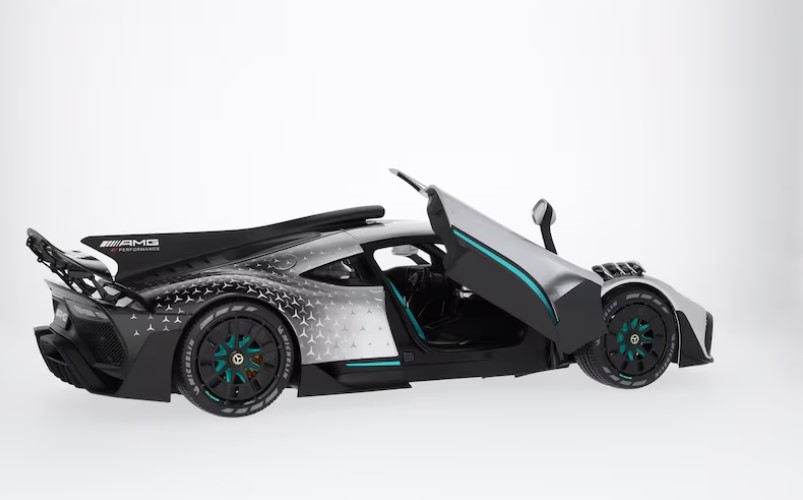 Mercedes-AMG ONE, C298, silberfarben, NZG, 1:12 Mercedes-AMG ONE, C298, silberfarben, NZG, 1:12