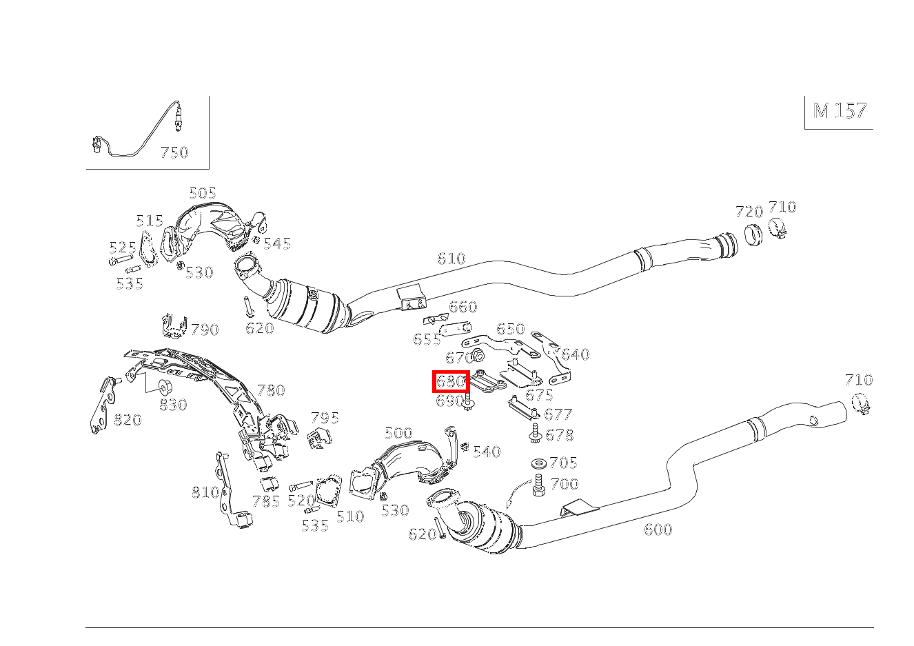 Unterlegplatte HALTER LINKS AN HALTER RECHTS Mercedes-AMG E 63 4MATIC T-Modell 212